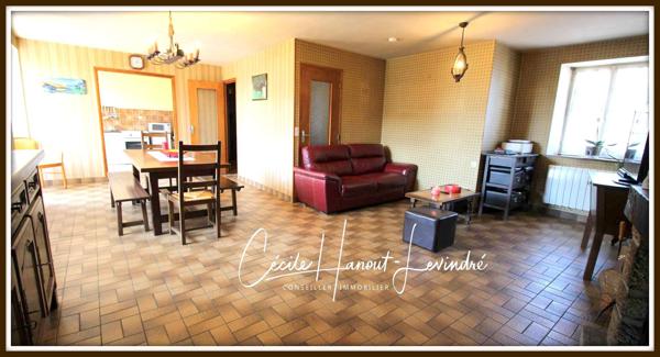 Le Mont-Saint-Michel (50170) BAIE DU MONT-SAINT-MICHEL - Propriété en pierre 160 m² sur terrain 1.030 m² avec dépendances.