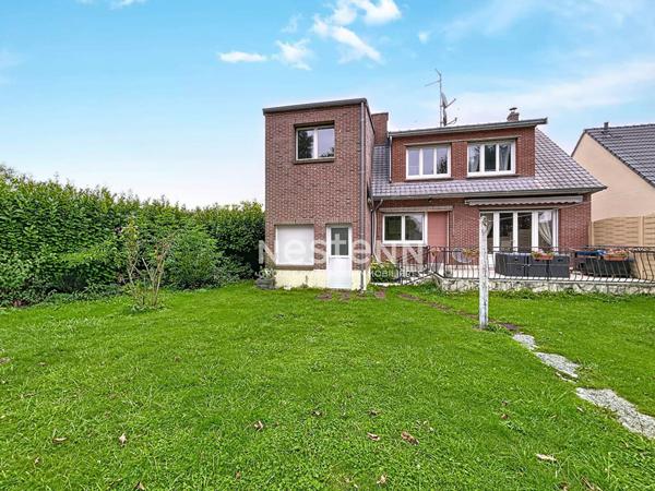 Maison familiale à vendre à Somain - 5 chambres, jardin et garage - Prix : 232.900 euros