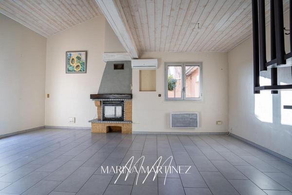 Maison familiale avec piscine et cuisine d'été - 3 chambres - Bram centre à pied