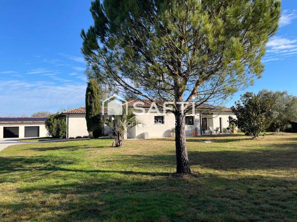 Maison standing de plain-pied