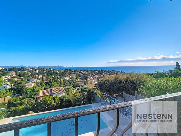 Les Issambres-Le Grand Boucharel-Vue mer -4 chambres-Piscine