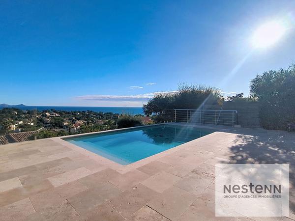 Les Issambres-Le Grand Boucharel-Vue mer -4 chambres-Piscine