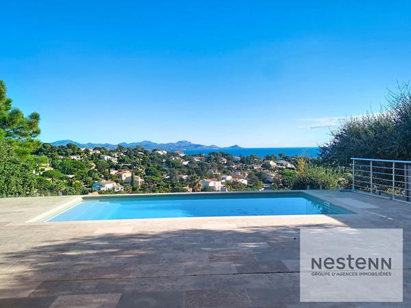 Les Issambres-Le Grand Boucharel-Vue mer -4 chambres-Piscine