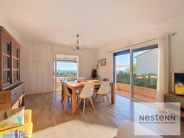 Les Issambres-Le Grand Boucharel-Vue mer -4 chambres-Piscine