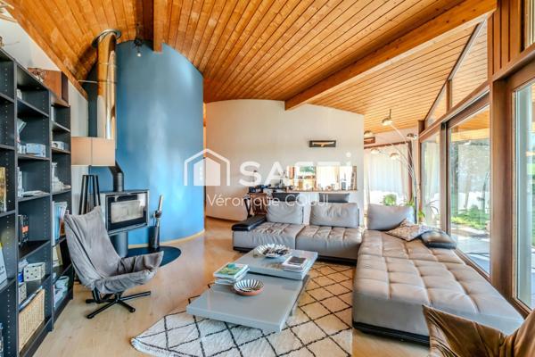 Maison d'architecte de 130m2 à Thonon-les-Bains – Quartier prisé sur le Quai de Ripaille