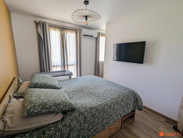 Appartement T4 rénové avec balcon, garage et cave