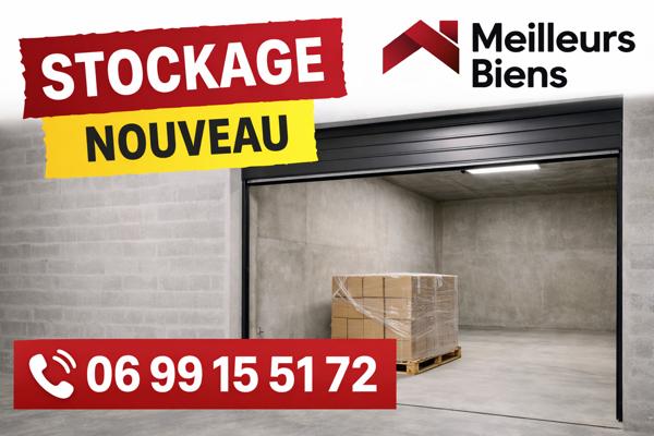 A louer local pour stockage Sécurisé  Gardé Nice Est