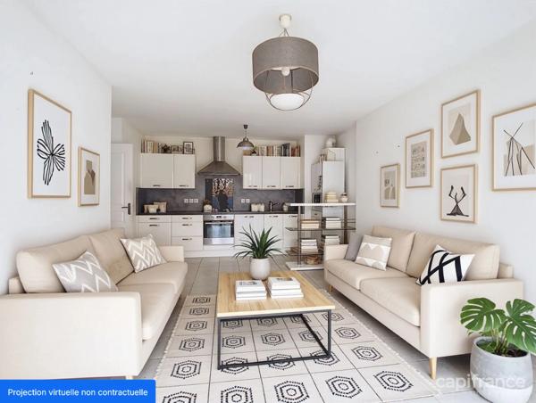 Appartement à vendre 3 pièces SAINT AVERTIN (37)