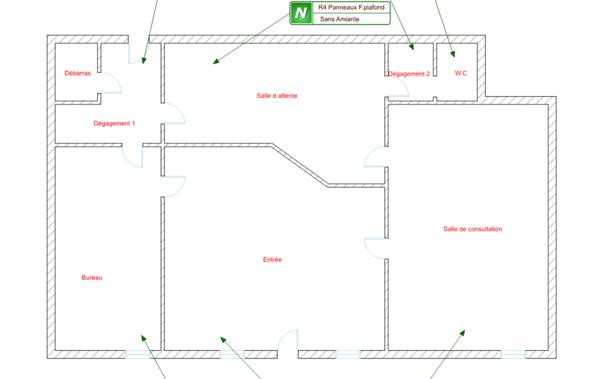 Local / Bureaux / Cabinet médical ? 72 m² ? Mérignac (Parc Bourran)