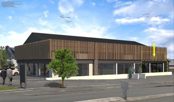 Fonds et/ou murs commerciaux à louer à Lannion dans les Côtes-d'Armor (22300), ref : 22086-L51