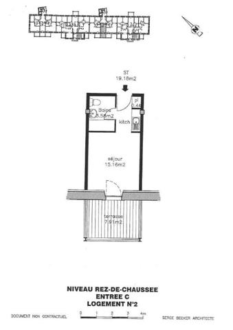 STUDIO DANS COPROPRIETE