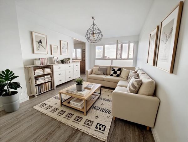 Lumineux et Traversant, vue imprenable, 3 chambres,