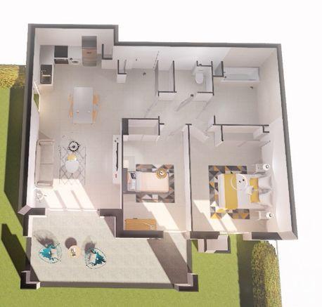 Appartement à vendre 3 pièces 62 m² Vallauris