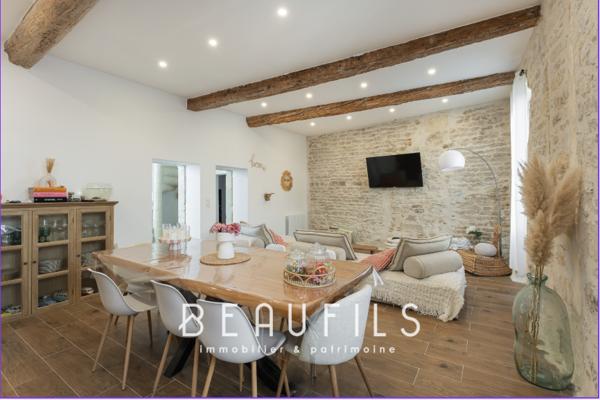 Calvisson (30420) Exclusivité - CALVISSON (30420) - MAISON DE VILLAGE - 146 M2 - 3 CHAMBRES - TERRASSE - GARAGE 30 M2