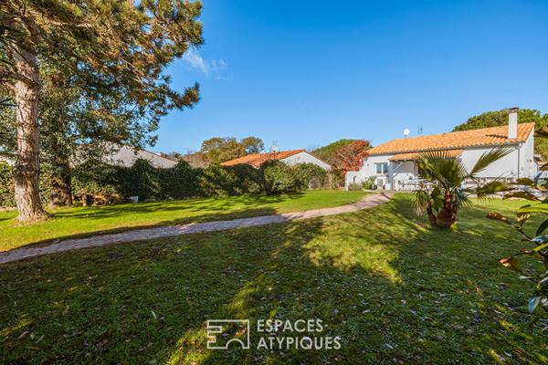 Maison balnéaire épicurienne près du golf