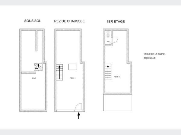 Local commecrial à Louer à LILLE 2483 €