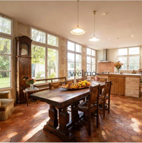 33830 BELIN-BÉLIET - ENTRE BORDEAUX ET ARCACHON - MAGNIFIQUE DEMEURE DU XVIIIe SIECLE DEBUT XIXe DE 450 M² - 12 PIÈCES, 8 CHAMBRES - RENOVATION RÉCENTE - GRAND TERRAIN ARBORÉ