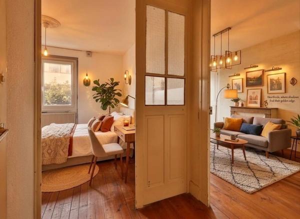 Maison bourgeoise de caractère – 200 m² – 6 chambres – Terrain arboré 712 m²