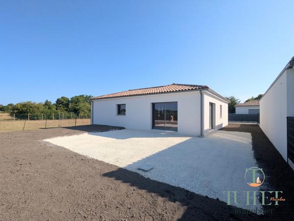 Maison neuve 92m² avec garage attenant