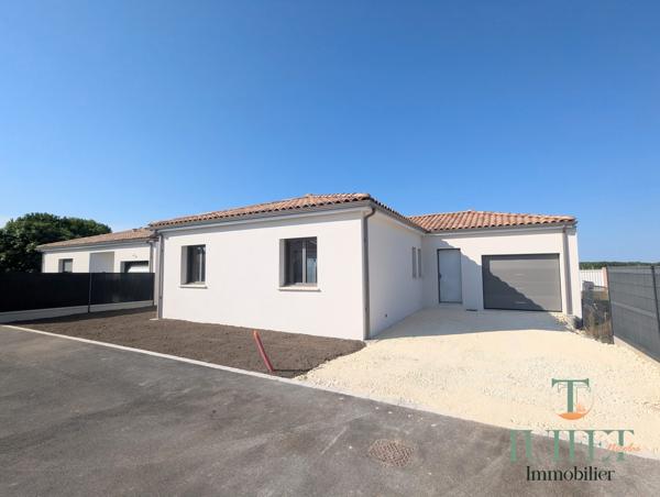 Maison neuve 92m² avec garage attenant