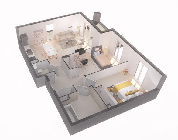 Appartement à vendre 3 pièces 62 m² Vallauris
