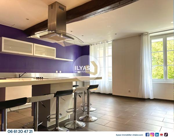 Chalon-sur-Saône (71100) Appartement T2 | 52,5 m² | Île Saint-Laurent