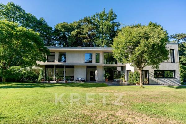 Villa contemporaine en béton banché