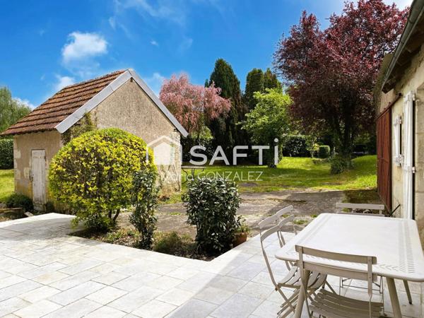Authentique longère de charme à Rouziers-de-Touraine