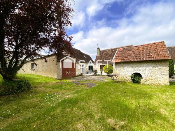 Authentique longère de charme à Rouziers-de-Touraine