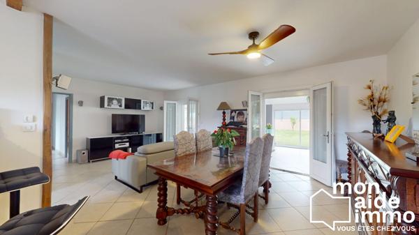 Haut Floirac – Belle maison de plain-pied de 129 m² avec véranda de 40 m², garage et terrain de 800 m² au calme