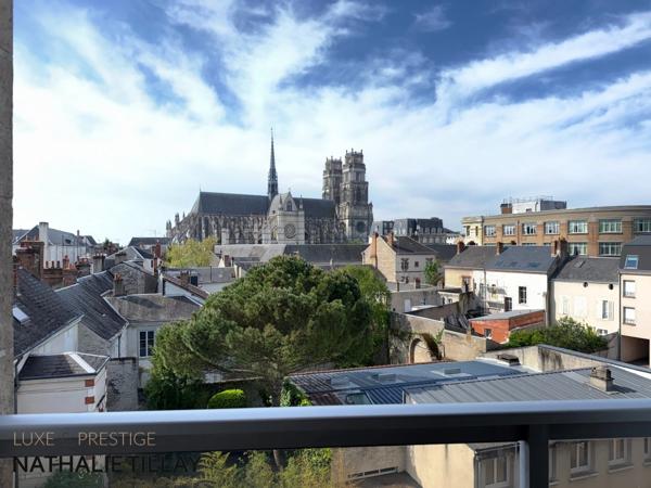 Orleans, appartement Loft duplex de 130 m² à vendre, ascenseur, garage,Vue cathédrale exceptionnelle,