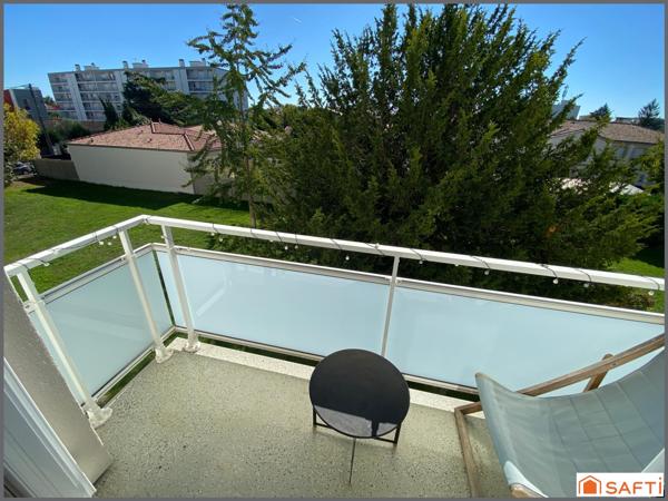 CAUDERAN LIMITE LE BOUSCAT / T4 87m2 CARREZ / BALCON / GRANDE CAVE / CELLIER / GARAGE / AUCUN TRAVAUX  !
