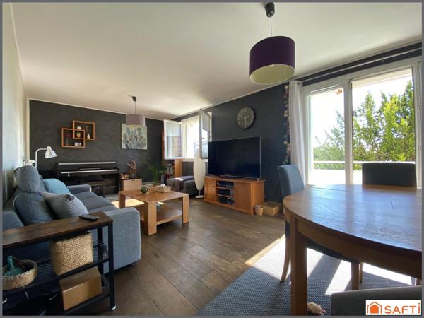 CAUDERAN LIMITE LE BOUSCAT / T4 87m2 CARREZ / BALCON / GRANDE CAVE / CELLIER / GARAGE / AUCUN TRAVAUX  !