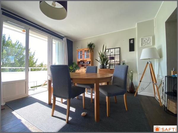 CAUDERAN LIMITE LE BOUSCAT / T4 87m2 CARREZ / BALCON / GRANDE CAVE / CELLIER / GARAGE / AUCUN TRAVAUX  !