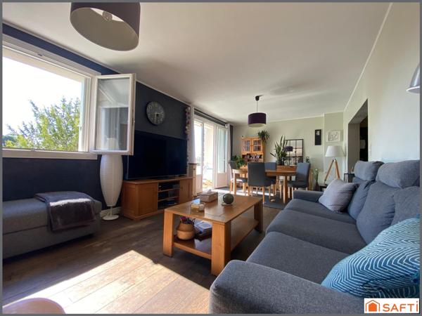 CAUDERAN LIMITE LE BOUSCAT / T4 87m2 CARREZ / BALCON / GRANDE CAVE / CELLIER / GARAGE / AUCUN TRAVAUX  !