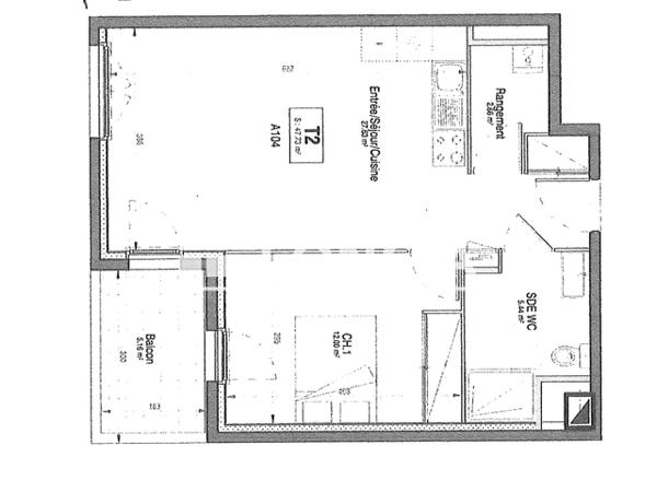 Location Appartement 2 pièces 47.43 m² - VITALITY Thonon-les-bains 74200
