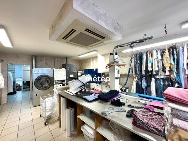 FOND DE COMMERCE : LE « REPASSE JOURNÉE » LANCHISSERIE / PRESSING À MAREUIL