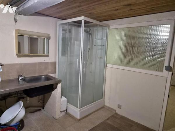 Maison d'environ 170 m² sur sous-sol complet, à rafraîchir,  terrain 3741 m² arboré 
