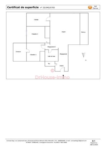 Appartement à louer 3 pièces de 66 m²