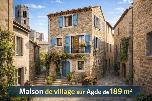 Maison de ville avec garage