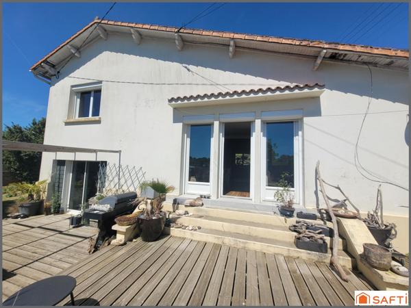 Pavillon rénové de 3 chambres
