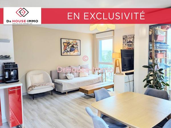 Appartement à vendre 3 pièces de 61 m²