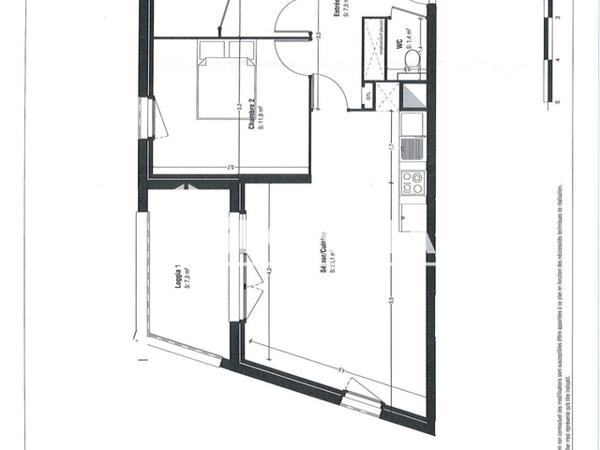 Location Appartement 3 pièces 61.8 m² - RUE DE LONDRES Lens 62300