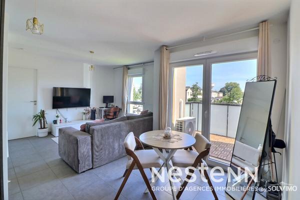 Saint-Priest Cité Berliet Appartement T2, 50,28m², balcon, garage fermé