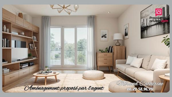 Appartement Troyes 3 pièces 58 m2 - 2 chambres