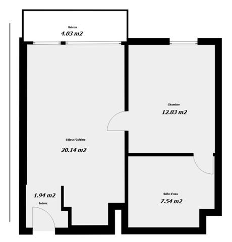 *** Rare à Bondy : T2 41 m2 Centre ville ***