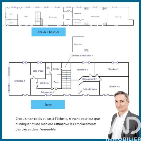 Maison à vendre 10 pièces 236 m² Trémentines