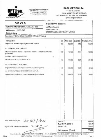 Terrain de 5 693 m²