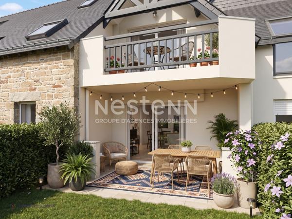 Appartement Vannes à vendre à Vannes 2 pièces avec Jardin quartier Tohannic