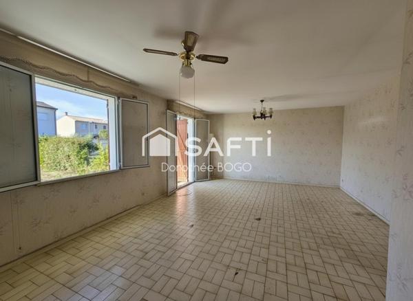 Maison 2 chambres + garage